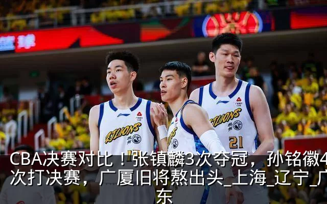 CBA决赛对比!张镇麟3次夺冠,孙铭徽4次打决赛,广厦旧将熬出头_上海_辽宁_广东